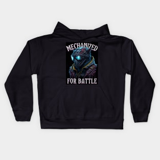 Mechanized For Battle Kids Hoodie